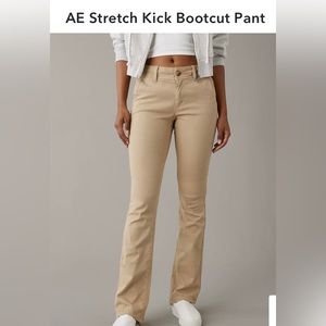 American Eagle Kahki Boot Cut Pants